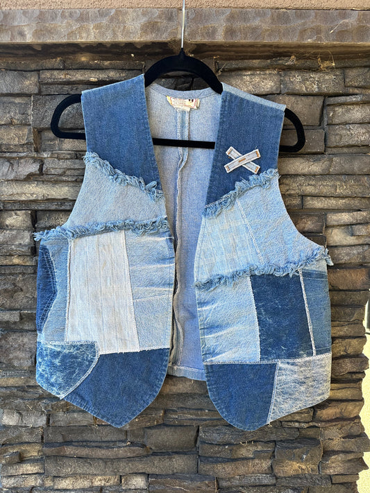 Patchwork Vest M