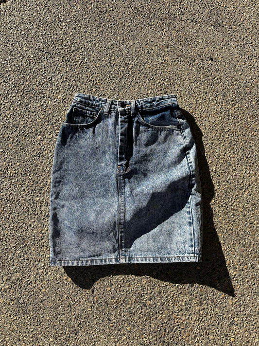 Acid Wash Ikeda Skirt 26/20