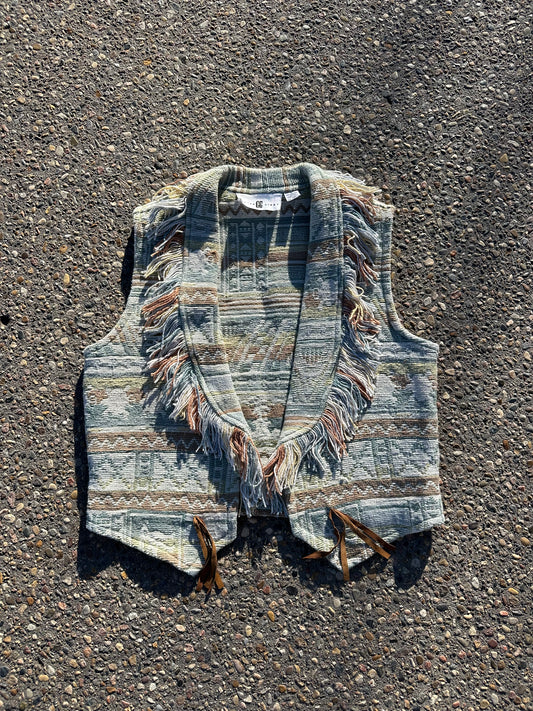 Cowgirl Tapestry Vest S