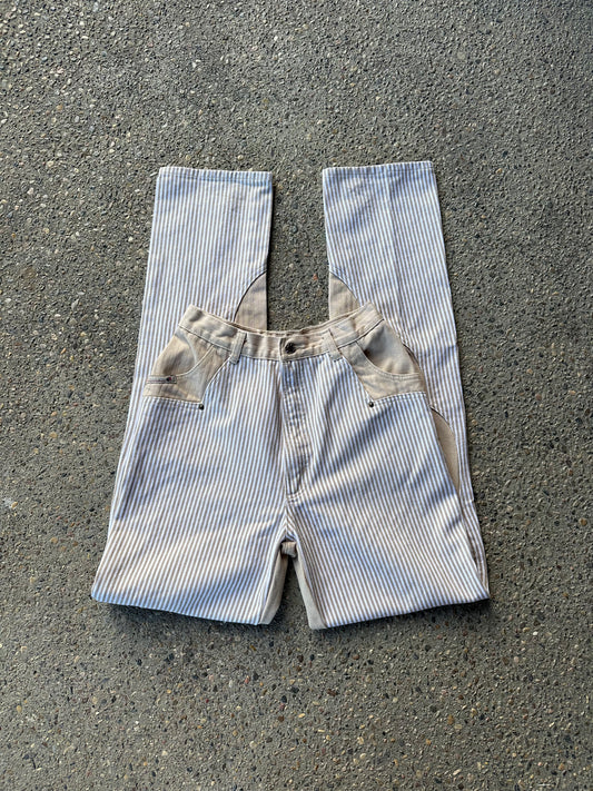 Brown White Pinstripe Blaze 26/34